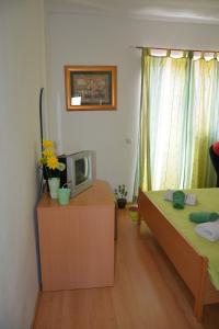 TV a/nebo společenská místnost v ubytování Apartments Lans
