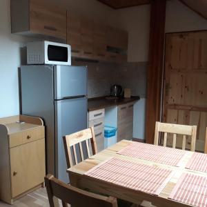 Kuchyň nebo kuchyňský kout v ubytování Apartment Rychtrovna