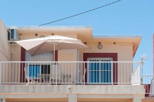 Balkón nebo terasa v ubytování Bungalow frente al mar