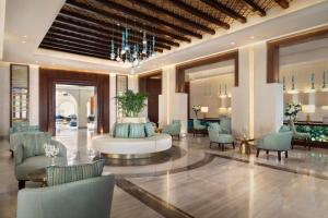 Istumisnurk majutusasutuses Souq Al Wakra Hotel Qatar By Tivoli