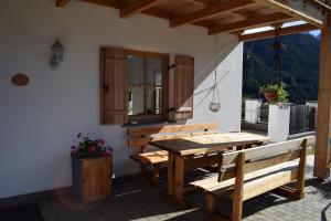 Balkón nebo terasa v ubytování Kellnerhof