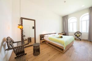 Letto o letti in una camera di Gabrium