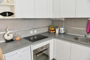Kuchyň nebo kuchyňský kout v ubytování Apartment Cecilija