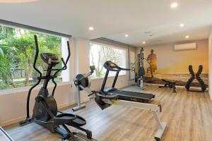 The fitness centre and/or fitness facilities at HSM Golden Playa