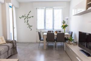 A television and/or entertainment centre at Milano Business Balcony Flat