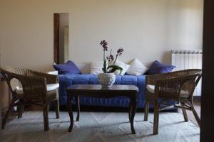 Posezení v ubytování Casa Virgilio
