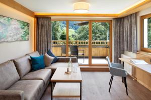 Zona d'estar a Smaragdhotel Tauernblick