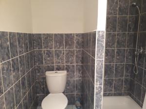 Koupelna v ubytování Apartmány Karlštejn