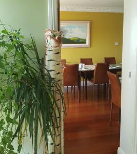 Area soggiorno di Hillside Lodge B&B