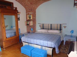Postel nebo postele na pokoji v ubytování Bed and breakfast Al Rudun