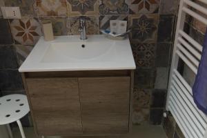Kúpeľňa v ubytovaní B&B Il Melograno Antico con Terrazza e Giardino