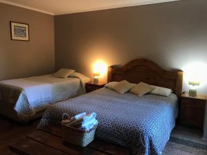 Letto o letti in una camera di Las Juntas Ecolodge