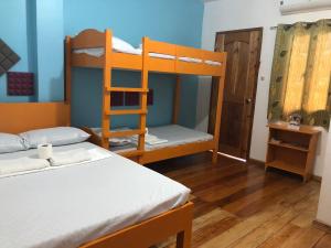 Michelina Princess Guest House tesisinde bir ranza yatağı veya ranza yatakları
