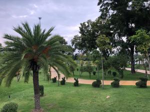 Κήπος έξω από το Prajaktra Design Hotel