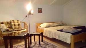 Posteľ alebo postele v izbe v ubytovaní Apartmani ZP44