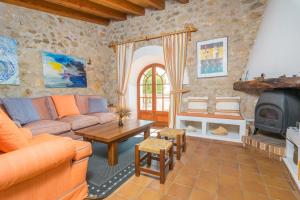 A seating area at Calvari