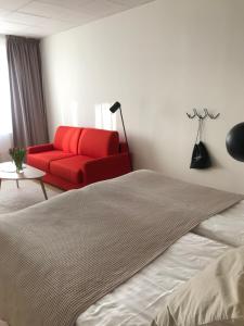 Posezení v ubytování Hotel Falun