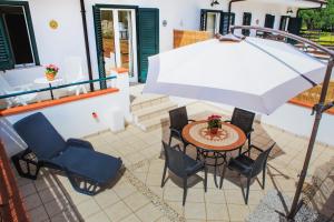 Balkón nebo terasa v ubytování Villa Maredona
