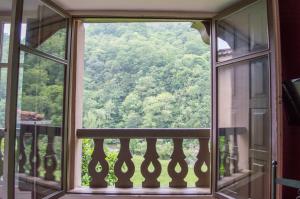 Balkón nebo terasa v ubytování Hotel del Alto Sella