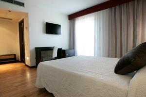 TV a/nebo společenská místnost v ubytování Hotel La Bastida