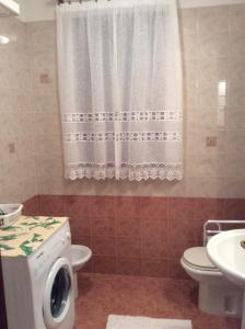 Koupelna v ubytování Casa Vacanze All'Orizzonte Duino