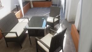 Posezení v ubytování CORTE SCONTA Mini-Loft