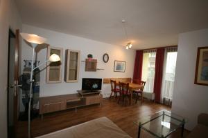 Posezení v ubytování Appartements Domizil
