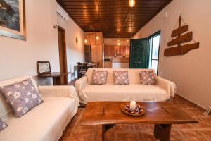 Posezení v ubytování Ktima Kallitero Villas