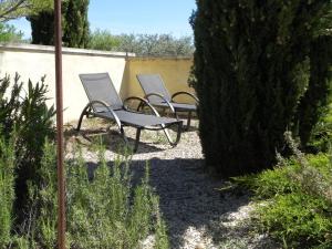 Zahrada ubytování La Bastide des Vasses l'Atelier