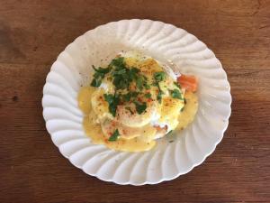 Food at or somewhere near the bed & breakfast 