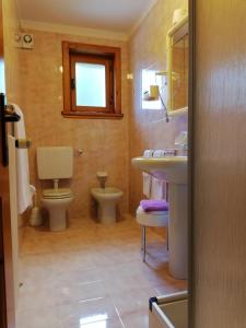 Koupelna v ubytování Hotel il Cardo