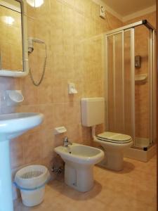 Koupelna v ubytování Hotel il Cardo