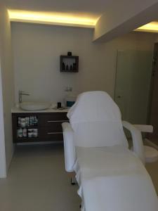 Lázně a/nebo wellness v ubytování Ionion Beach Apartment Hotel & Spa