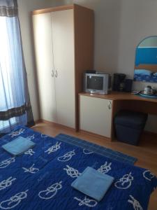 TV a/nebo společenská místnost v ubytování Apartments Lans