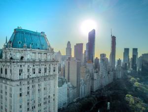 Nespecifikovaný výhled na destinaci New York nebo výhled na město při pohledu z hotelu