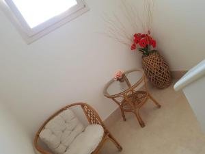Posezení v ubytování B&b Giadà