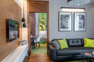 Część wypoczynkowa w obiekcie AGA Tenis Apartments by Radwańska