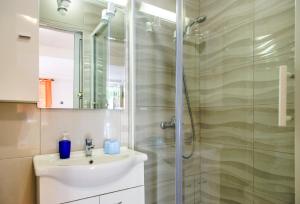 Kúpeľňa v ubytovaní Apartment Herceg