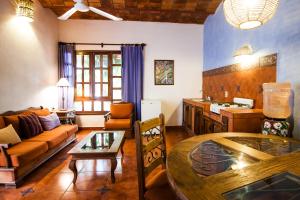 Posezení v ubytování Hotelito Los Sueños