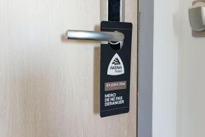 Certifikát, hodnocení, plakát nebo jiný dokument vystavený v ubytování Hôtel AKENA Besançon