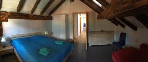Ένα ή περισσότερα κρεβάτια σε δωμάτιο στο Chalet 1752