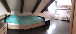 Ένα ή περισσότερα κρεβάτια σε δωμάτιο στο Chalet 1752