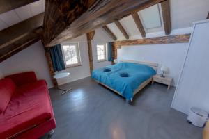 A bed or beds in a room at Chalet 1752