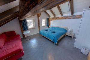 Voodi või voodid majutusasutuse Chalet 1752 toas