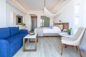 Un ou plusieurs lits dans un hébergement de l'établissement Lordos Beach Hotel & Spa