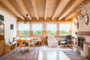 Posezení v ubytování Gasthaus zur Waldschenke