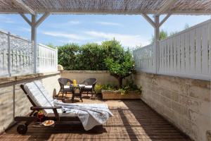 Балкон или терраса в Canne Bianche Lifestyle Hotel