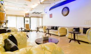 Zona de estar de Hotel Baljeet Lodge