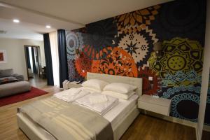 Postel nebo postele na pokoji v ubytování Zepter Hotel Drina Bajina Basta, member of Zepter Hotels