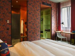 Cama ou camas em um quarto em 25hours Hotel The Trip